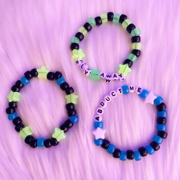 Hand Crafted Accessories - Handmade Kandi Bracelets | Abduct Me